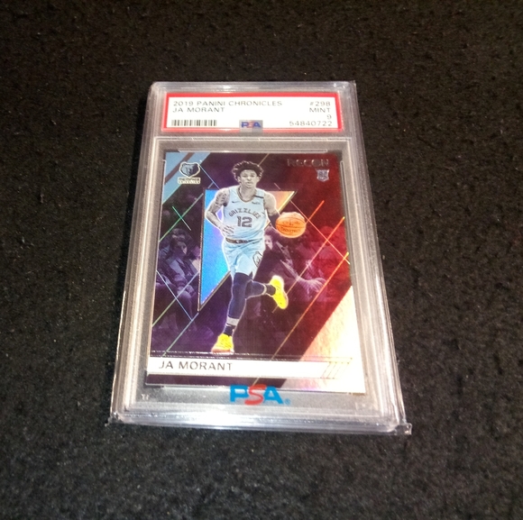 2019 Panini Chronicles RECON Ja Morant Rookie card #298 PSA 9 - Picture 2 of 4